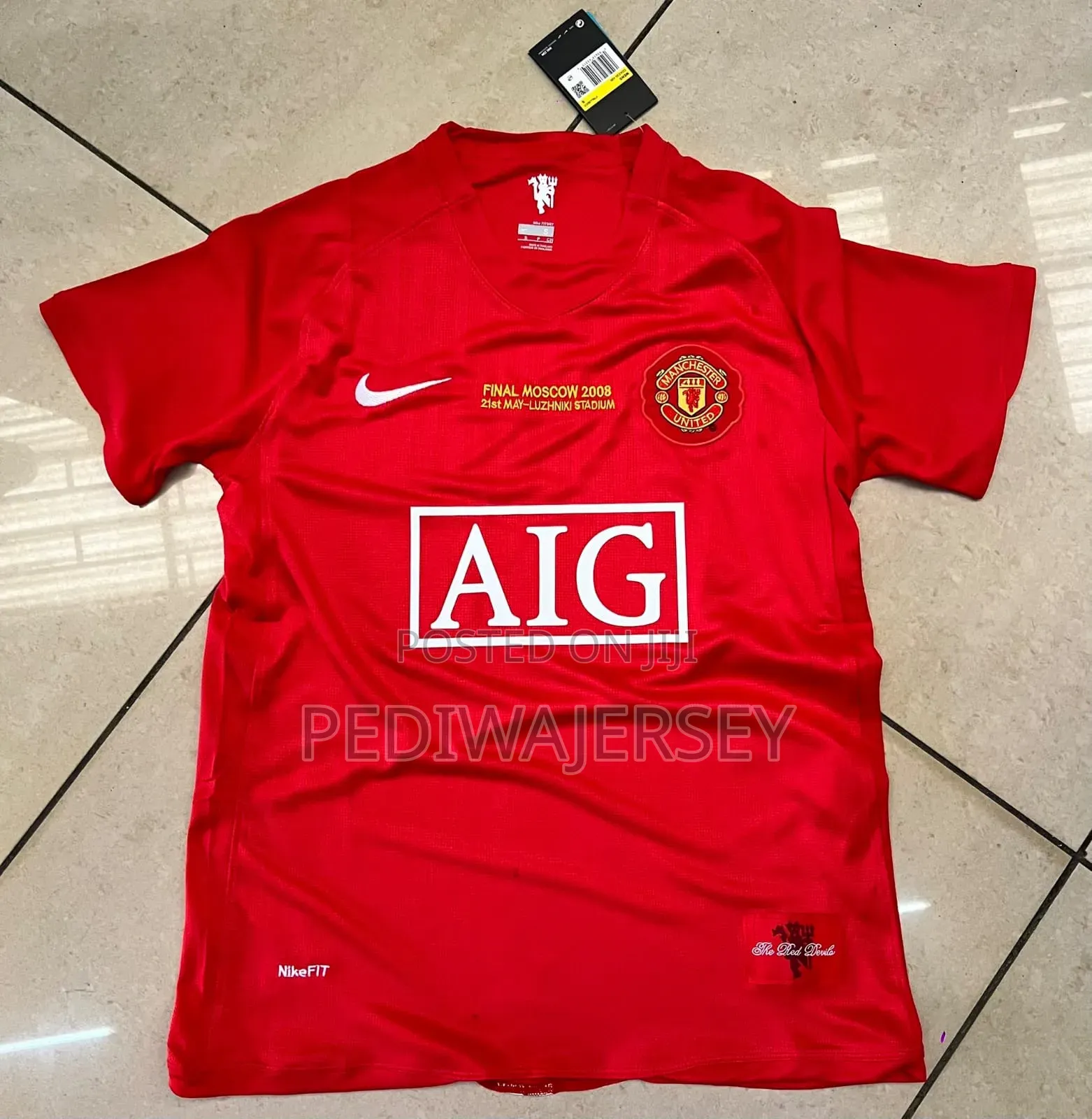 Manchester United 2008 Retro Kit