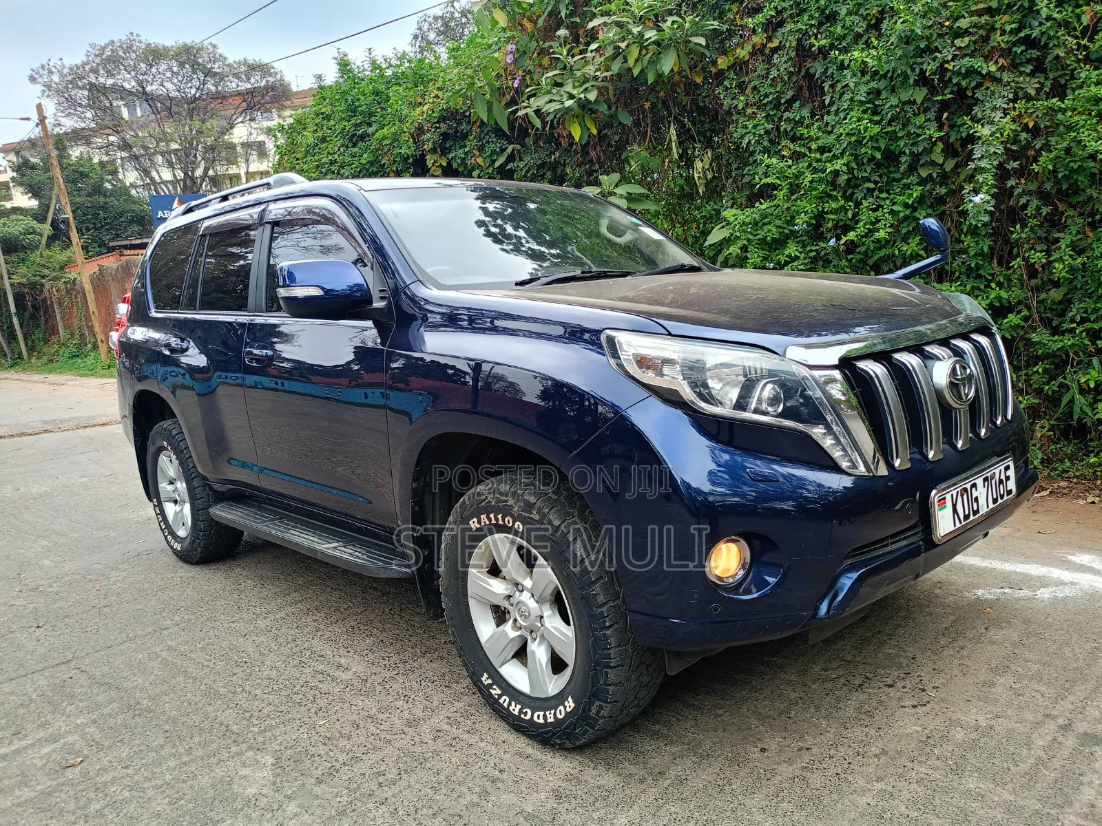 Toyota Land Cruiser Prado 2015 Blue