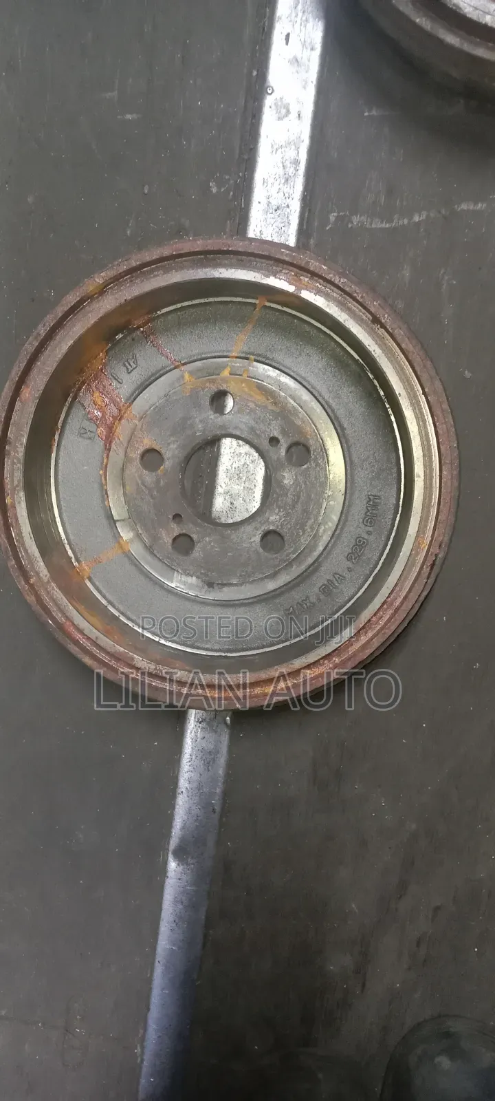 Toyota Premio 260 Rear Drum