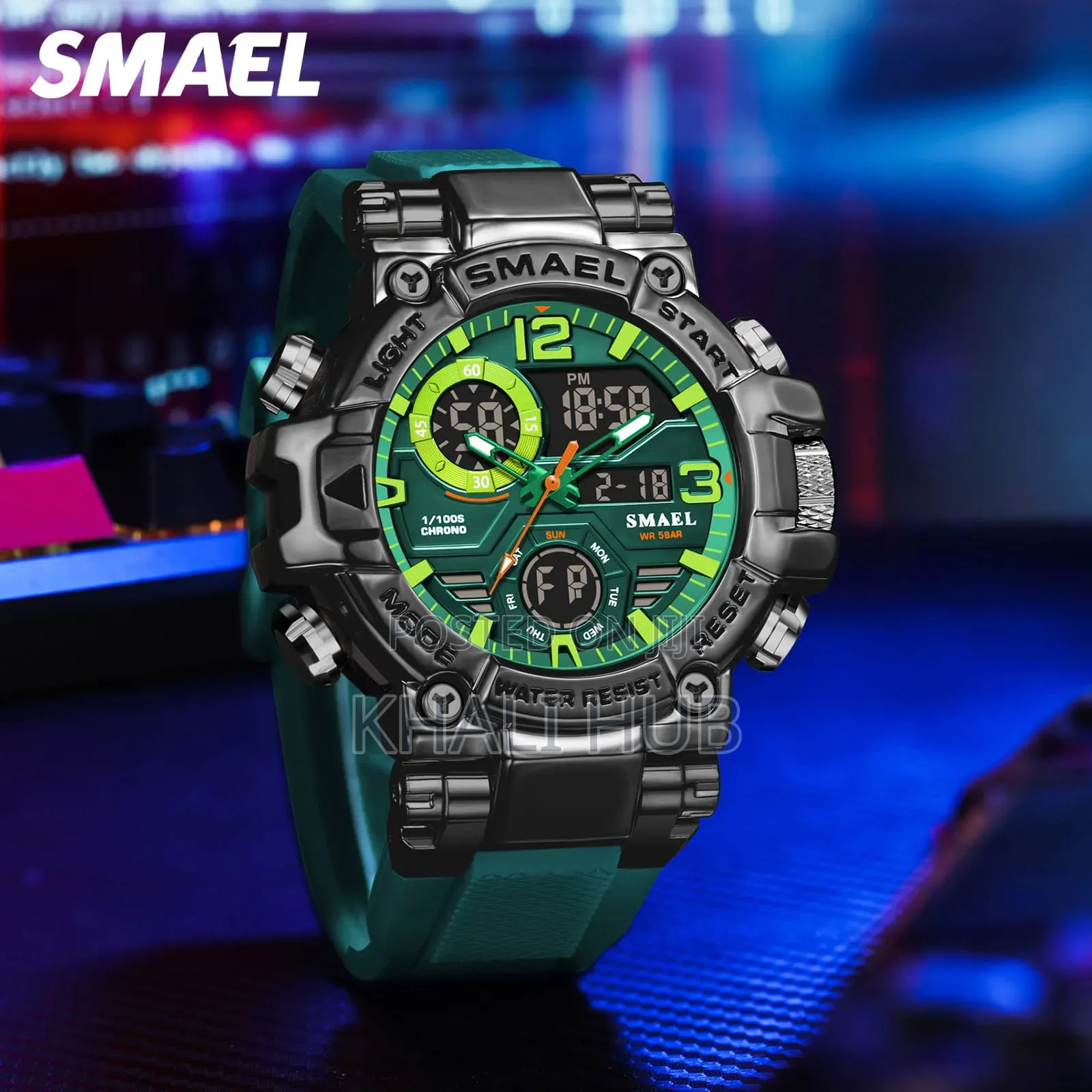Smael Sport Watch 8110 With Complete Calendar