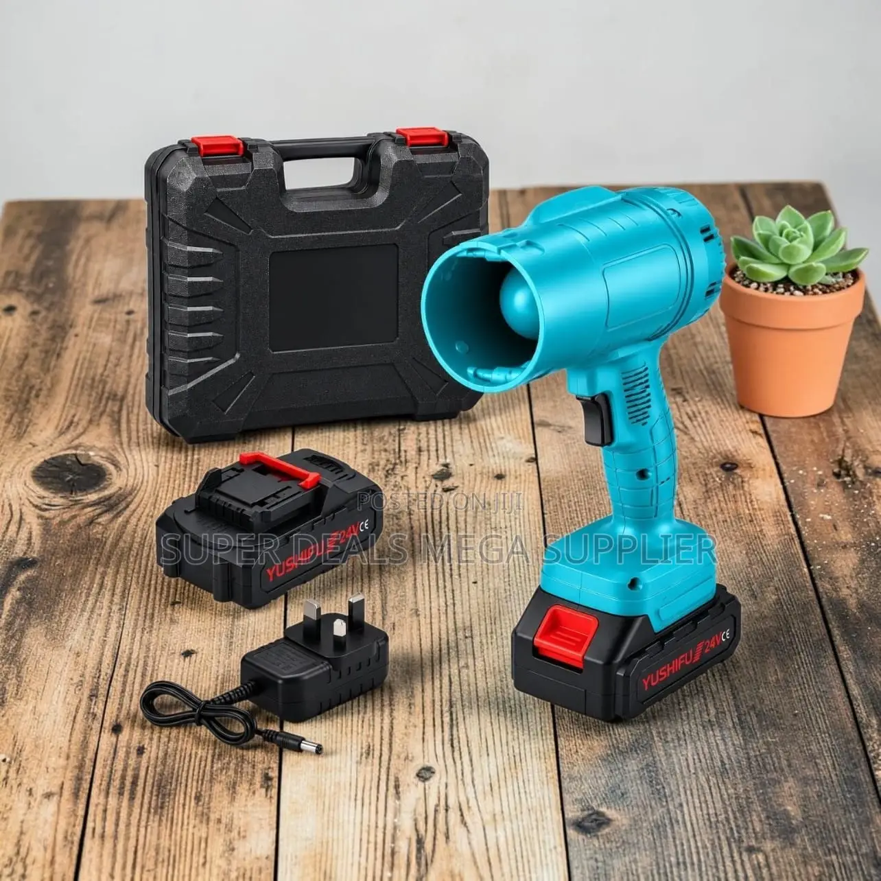 High Power Portable Dust Cleaning 24V Cordless Rechargeable Air Blower