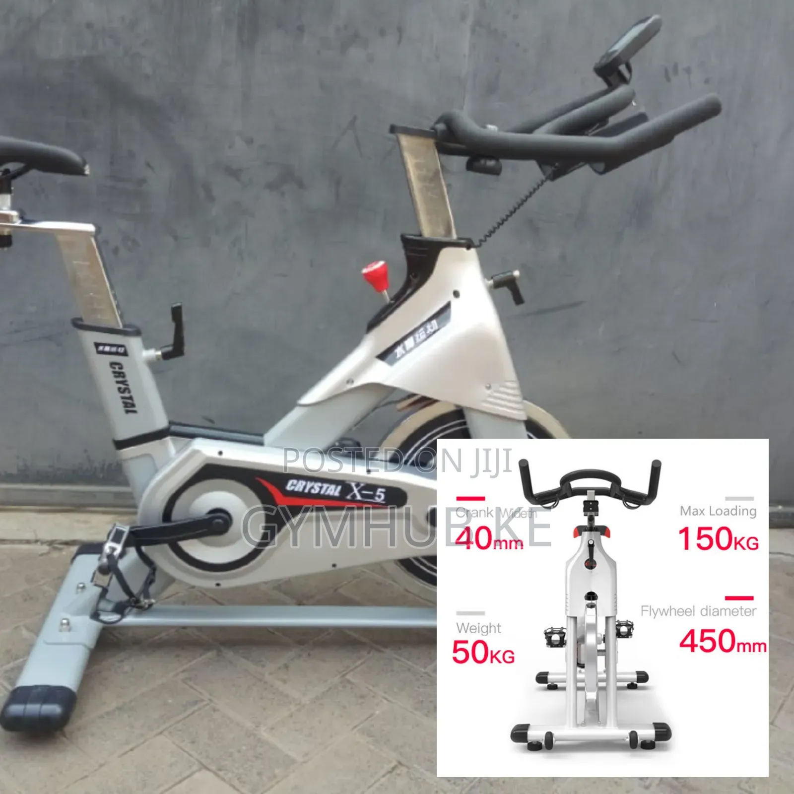 Crystal X5 Spin Bike