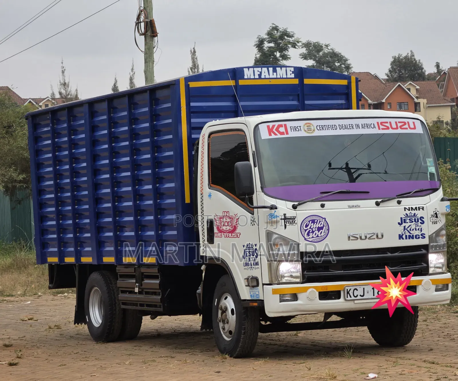 Isuzu NMR Cover Body 2008 White