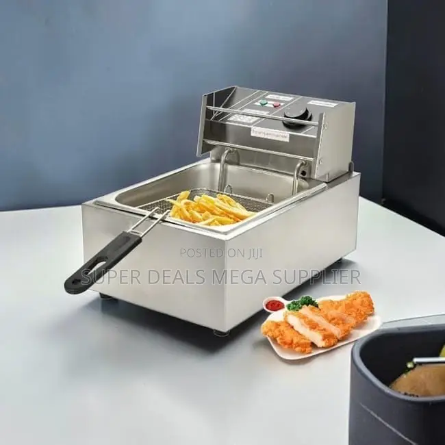 Commercial Kitchen 4l/6l/10l Electric Stainless Steel Deep Fryer