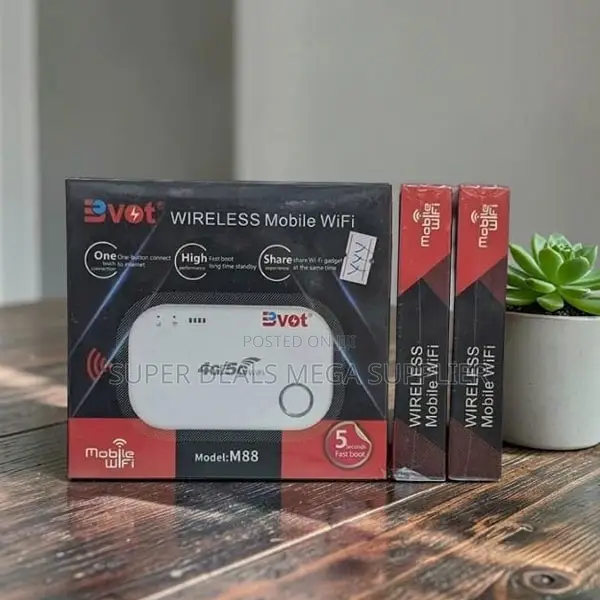 Compact Travel Friendly Design Bvot 4G LTE Wi-Fi Pocket Mifi Router
