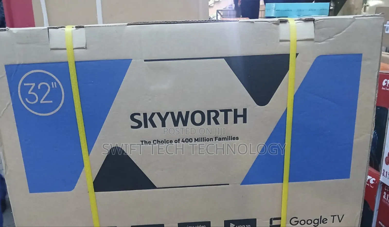 Skyworth 32" Inches Bluetooth Frameless Bluetooth Enabled