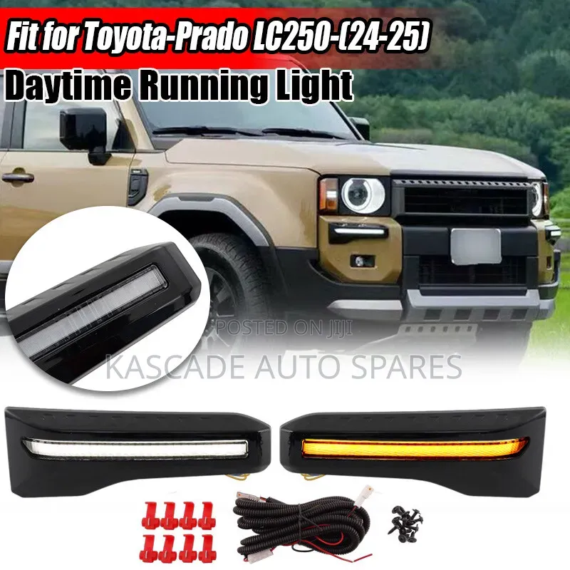 Landcruiser Prado Fj 250 2022+ Fog Light DRL/ Day Time Running Lights