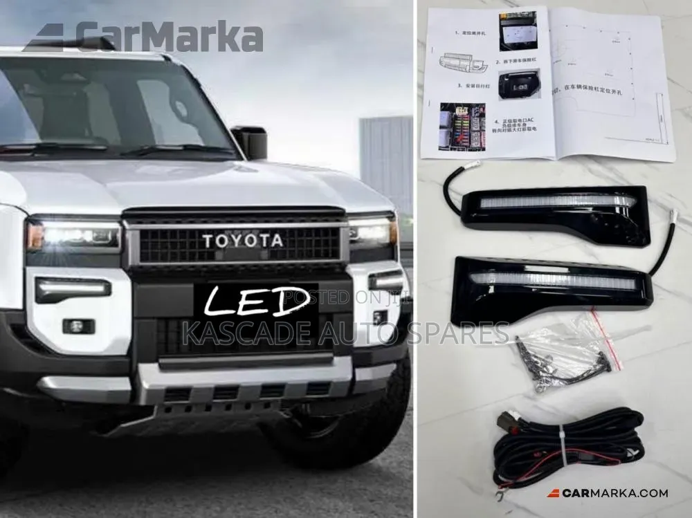 Landcruiser Prado Fj 250 2022+ Fog Light DRL/ Day Time Running Lights