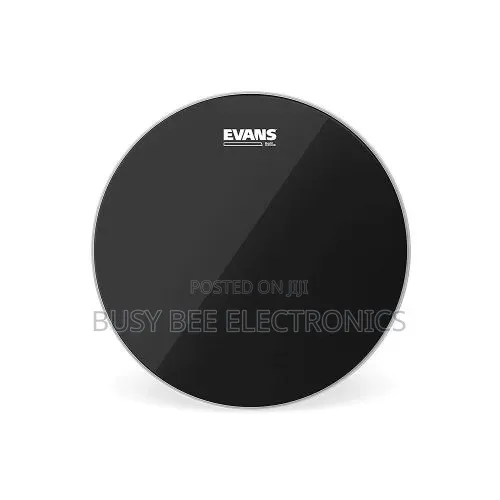 Evans Black Chrome Tom Batter Drum Head
