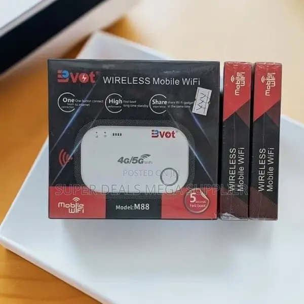 Pocket Size Wireless Internet Bvot 4G LTE Wi-Fi Portable Mifi Router