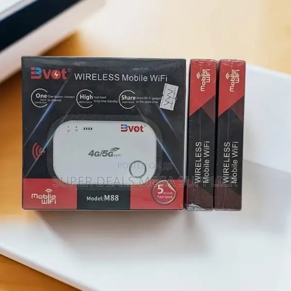 Mobile Hotspot Bvot 4G LTE Wi-Fi Portable Pocket Mifi Router
