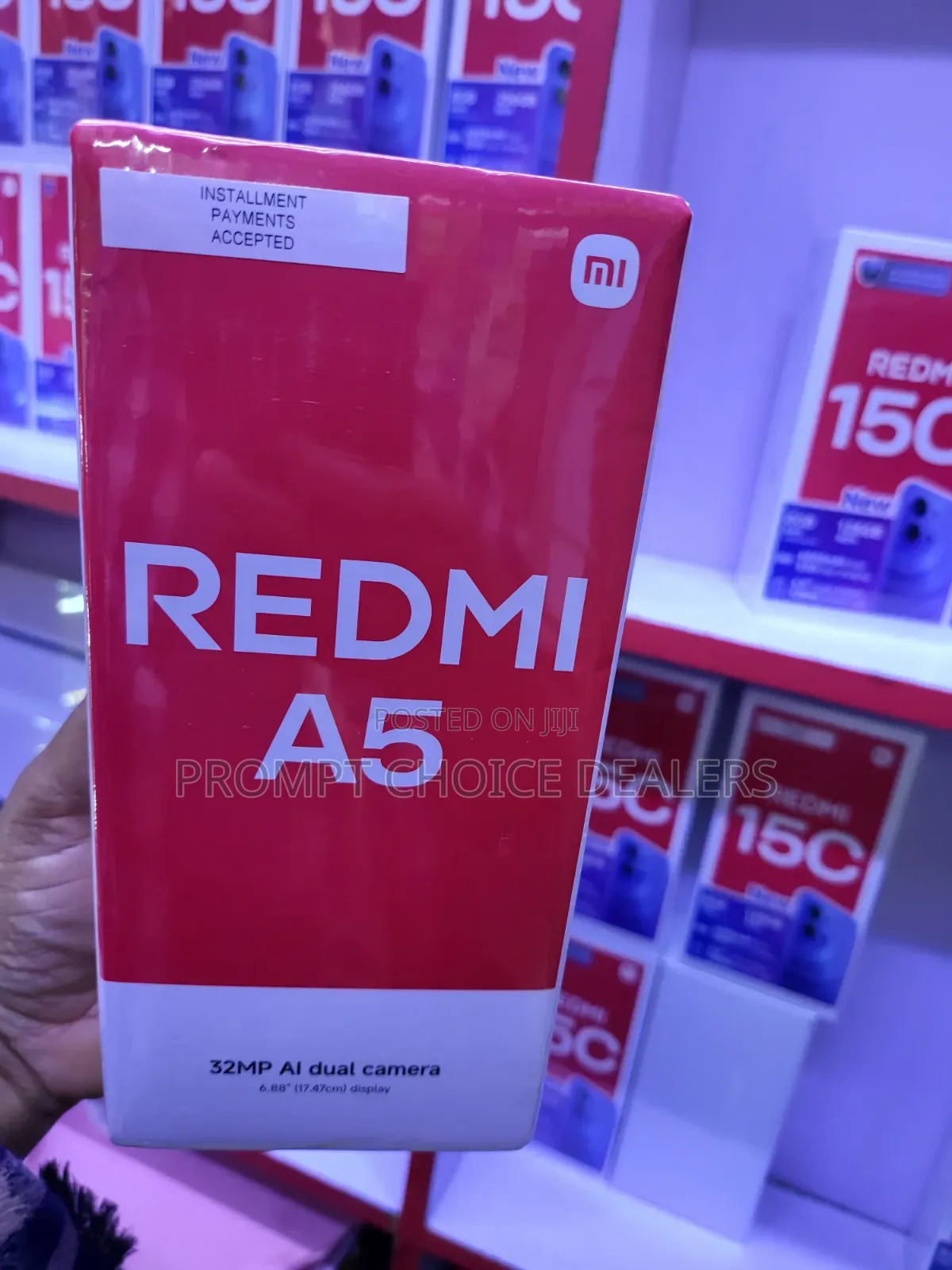 New Xiaomi Redmi A5 4G 64 GB Black