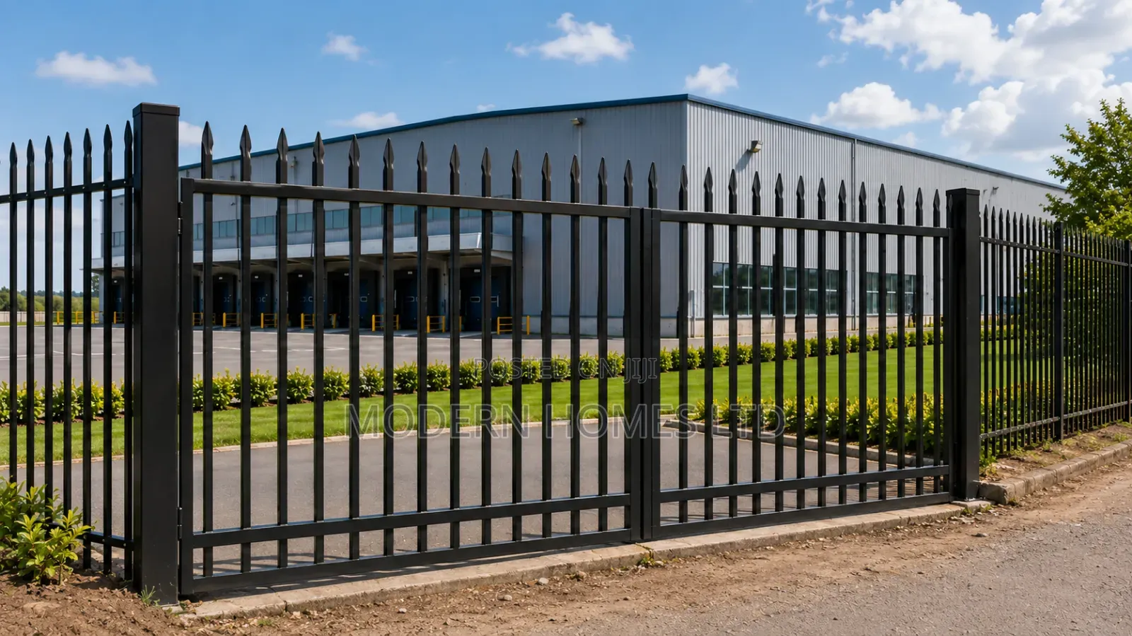 Heavy-Duty Palisade Gate - Secure, Stylish Built to Last