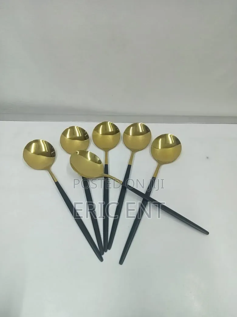 6pcs Soup Spoon