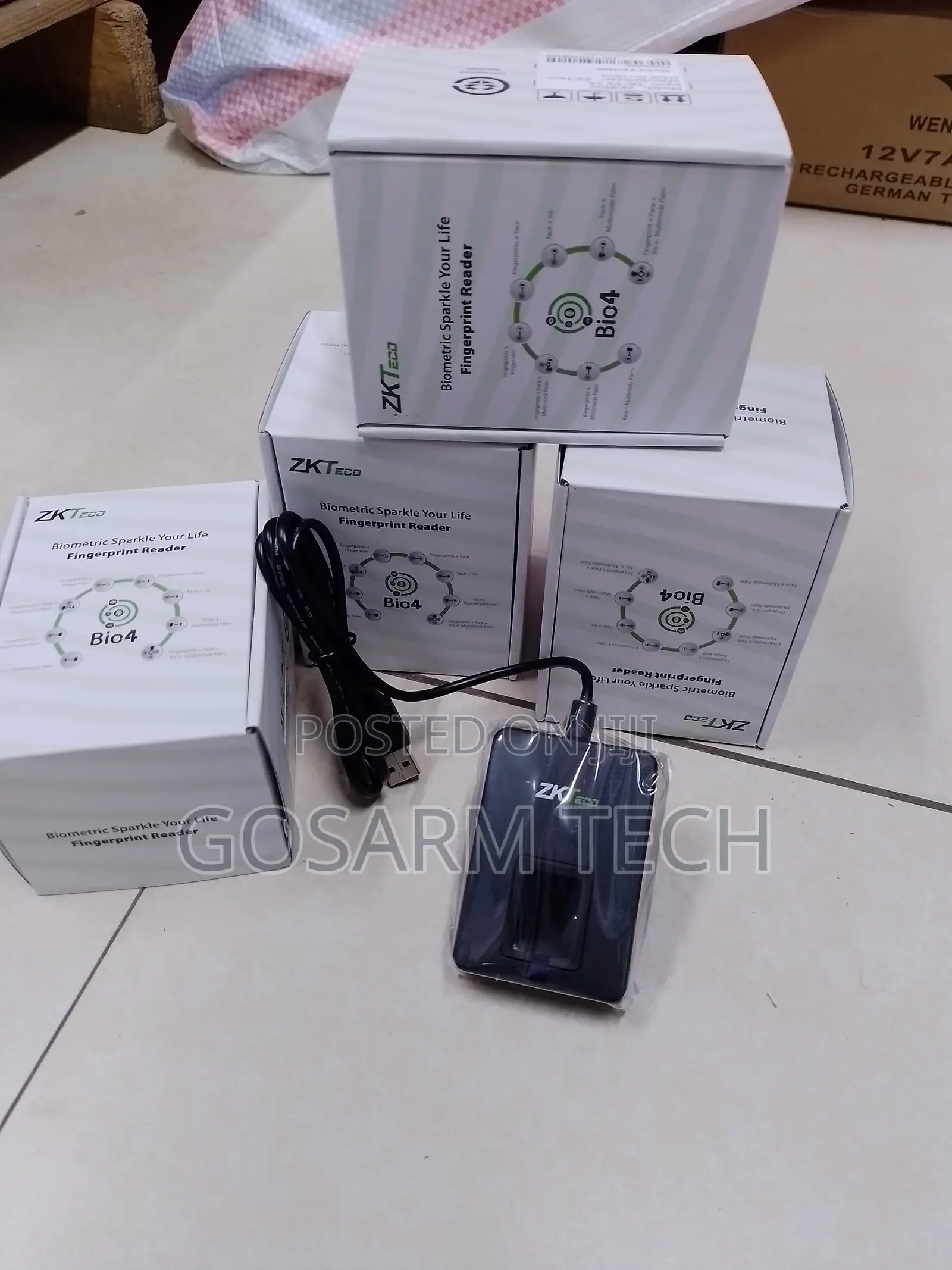 Zkteco Zk9500 Optical Fingerprint Scanner USB for PC