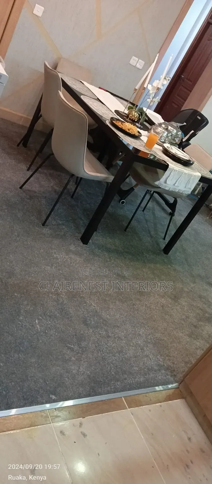 Light Grey Floor Upgrade, Vip Wall to Wall Carpets