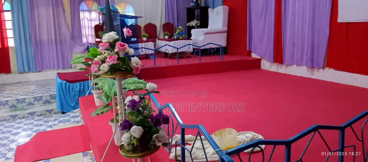 Transform Church Altars With Classy Wall to Wall Carpets