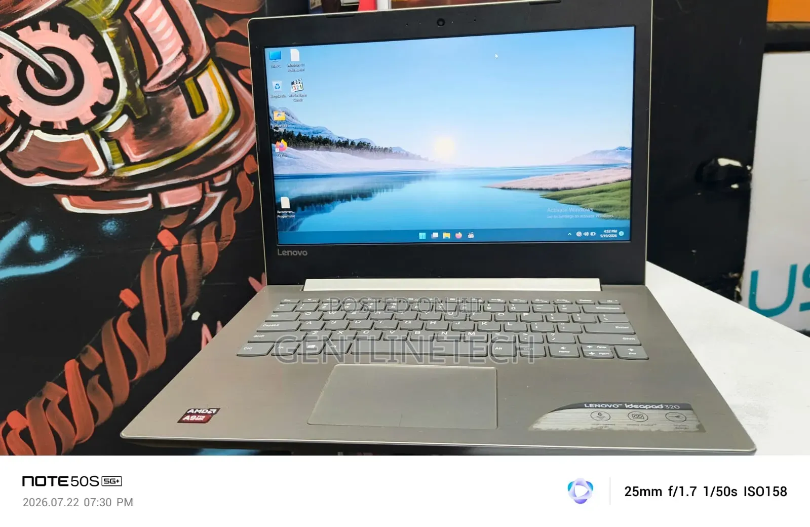Laptop Lenovo IdeaPad 320 8GB AMD SSD 128GB