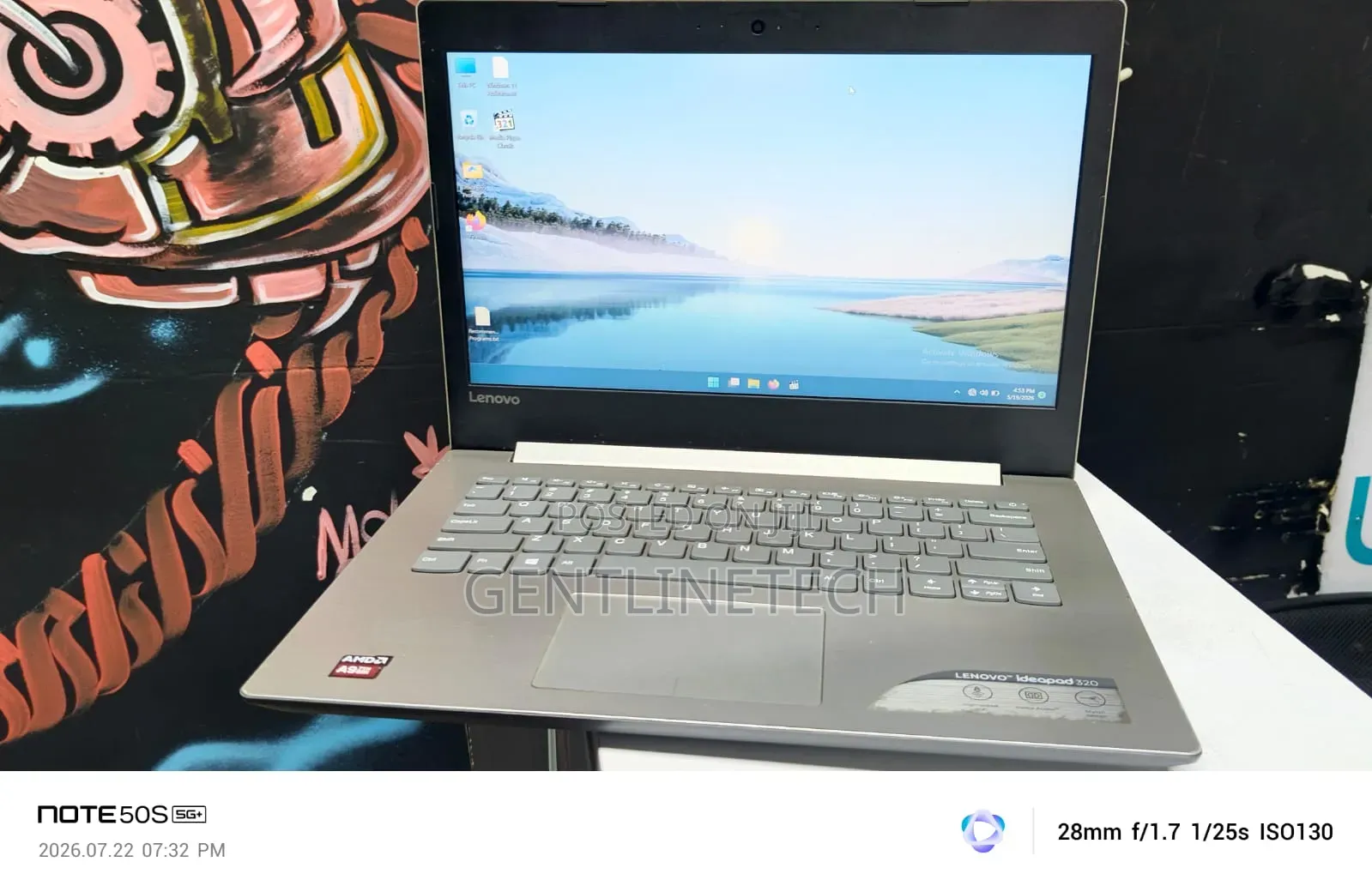 Laptop Lenovo IdeaPad 320 8GB AMD SSD 128GB