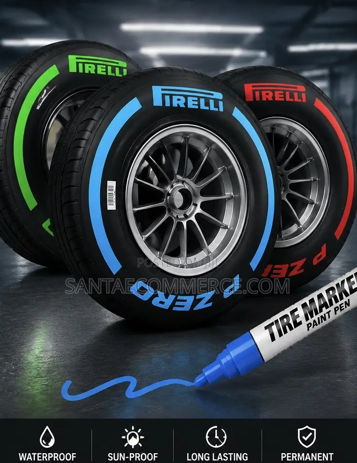 Permanent Oil Based Tire Paint Marker Pen