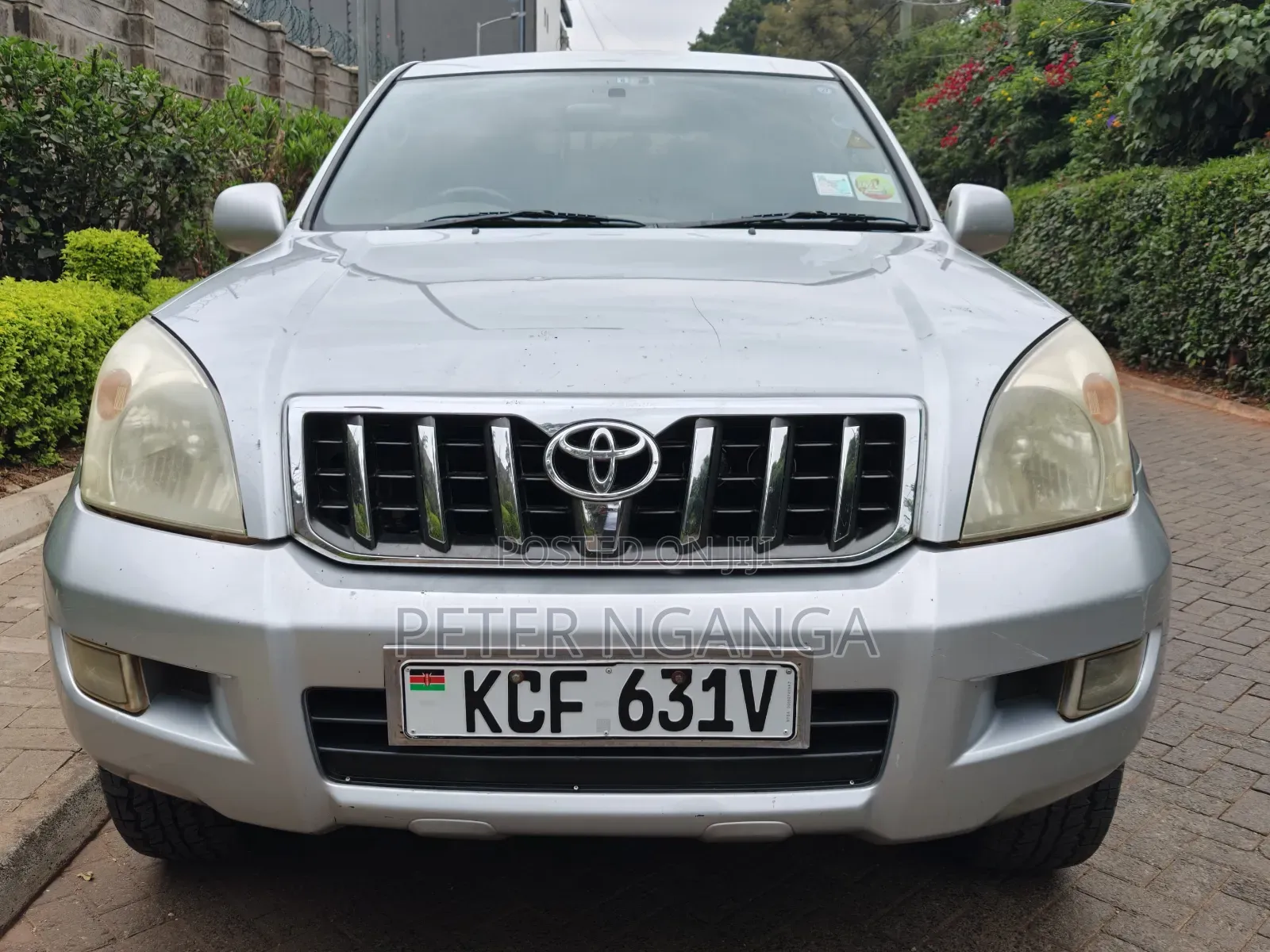 Toyota Land Cruiser Prado 2008 Silver