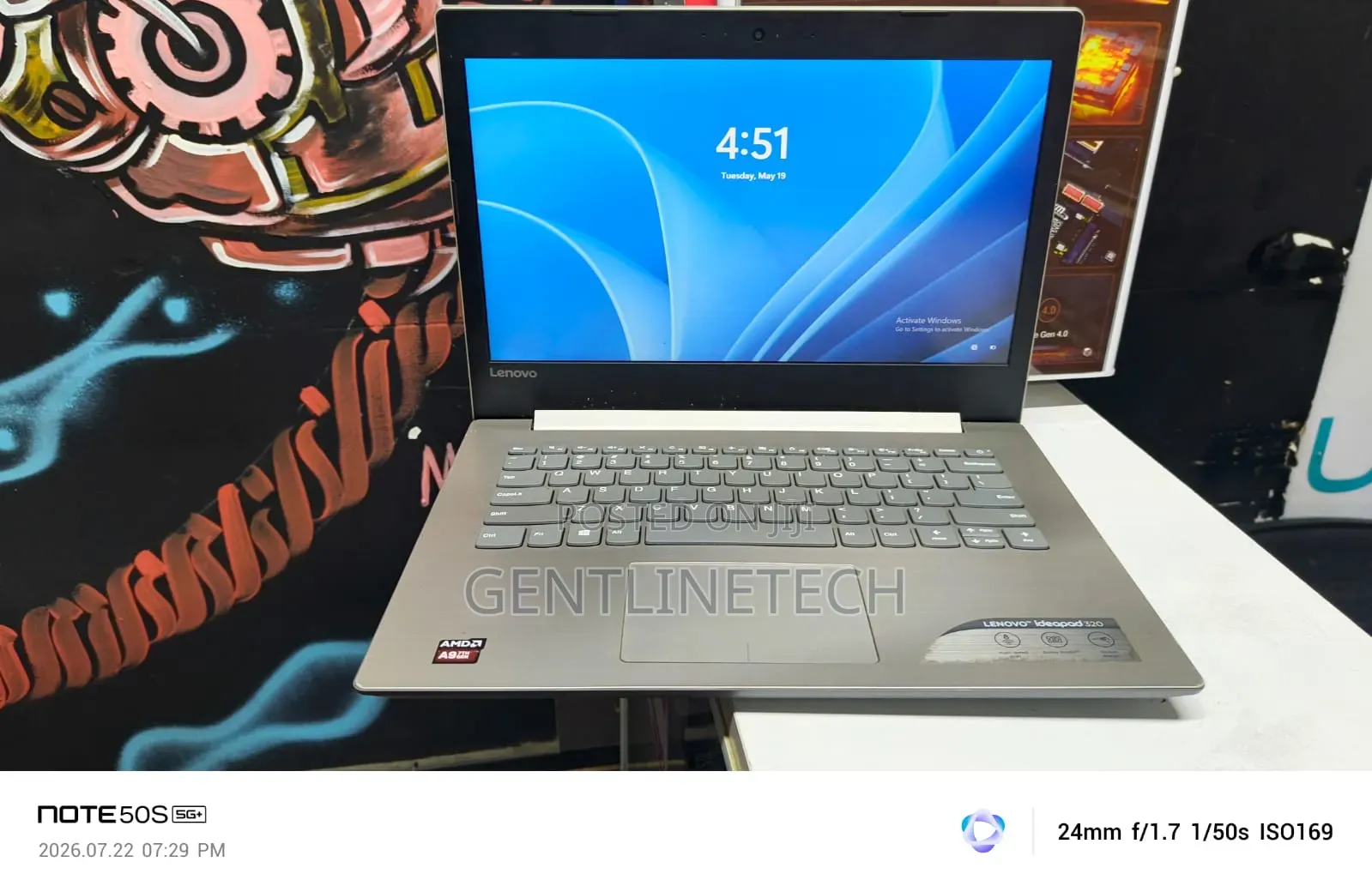 Laptop Lenovo IdeaPad 320 8GB AMD SSD 256GB