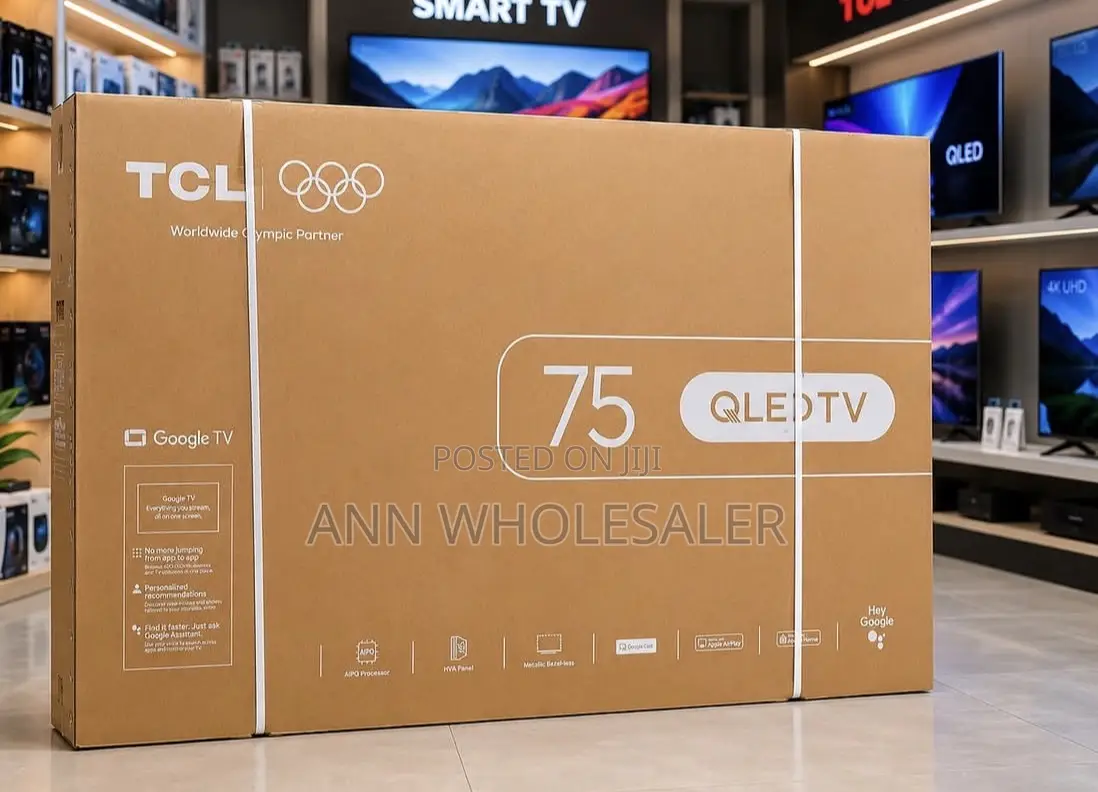 TCL Qled Smart TV 75 Inch T6D Model