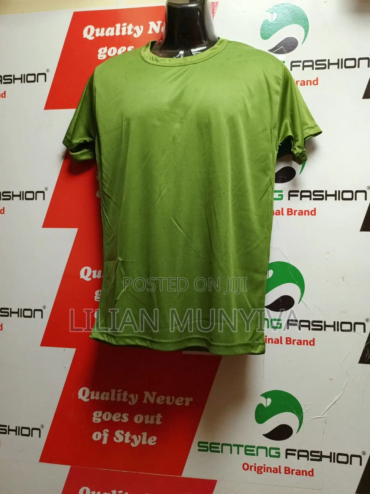 Jungle Green Polyester Tshirts