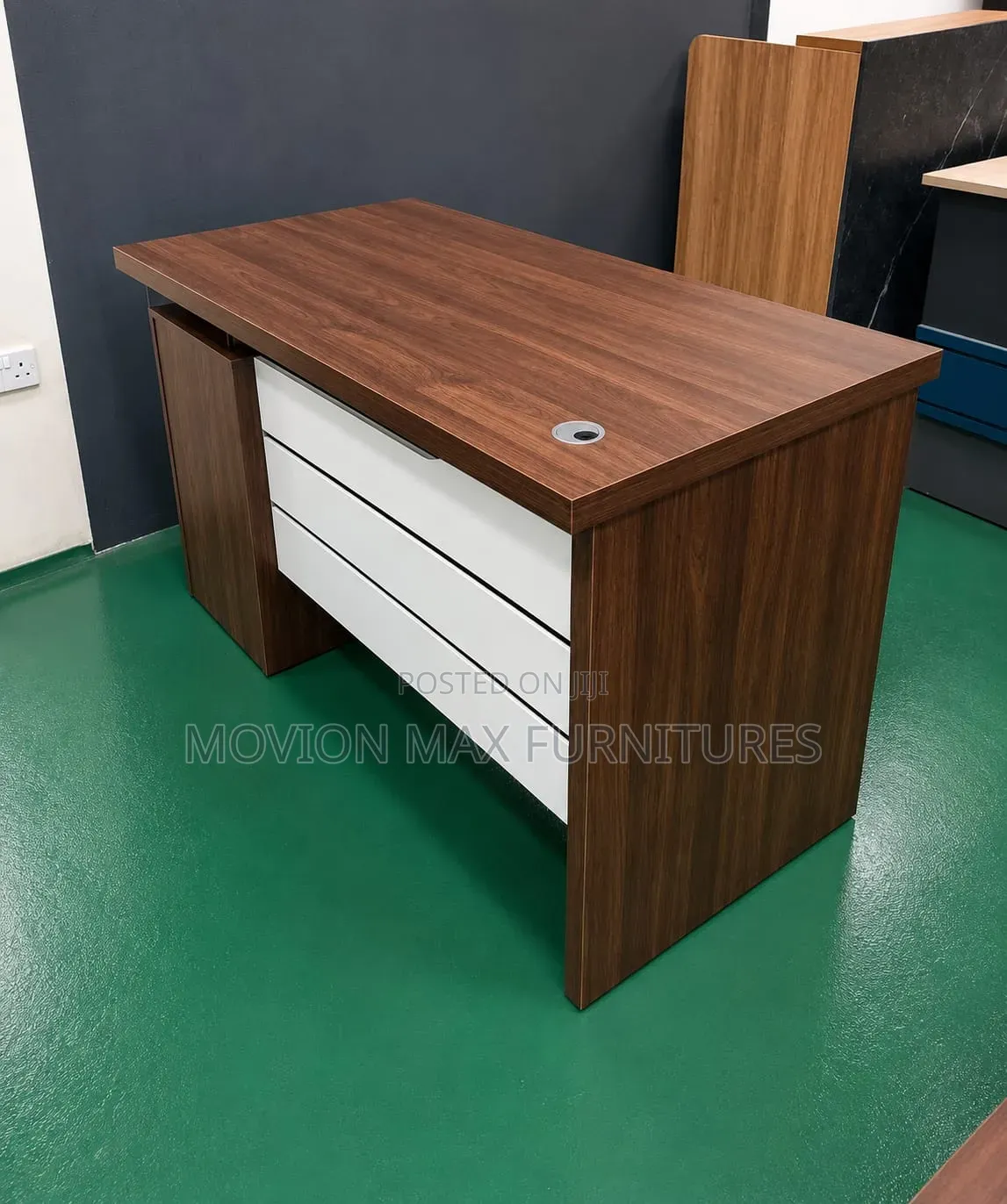Dark Walnut 1.4m Office Desk Office Desk