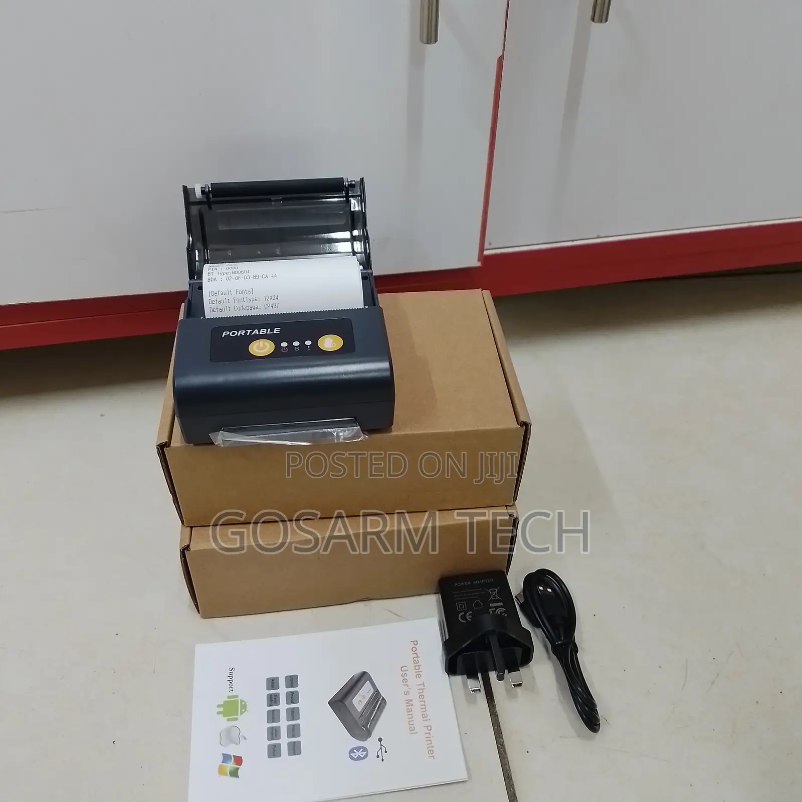 Portable P80 Bluetooth Receipt Printer P80C 80mm