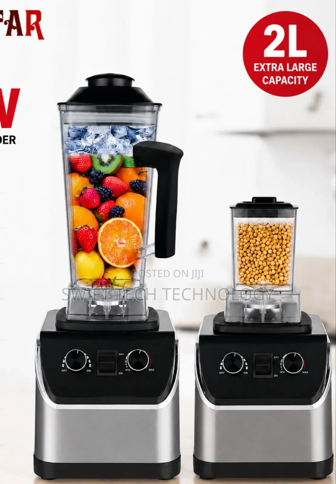 Commercial Blender Globalstar 3000 W Commercial Blender