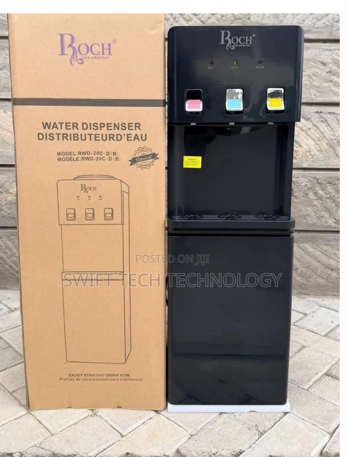 Water Dispenser Hot, Normal and Cold Roch