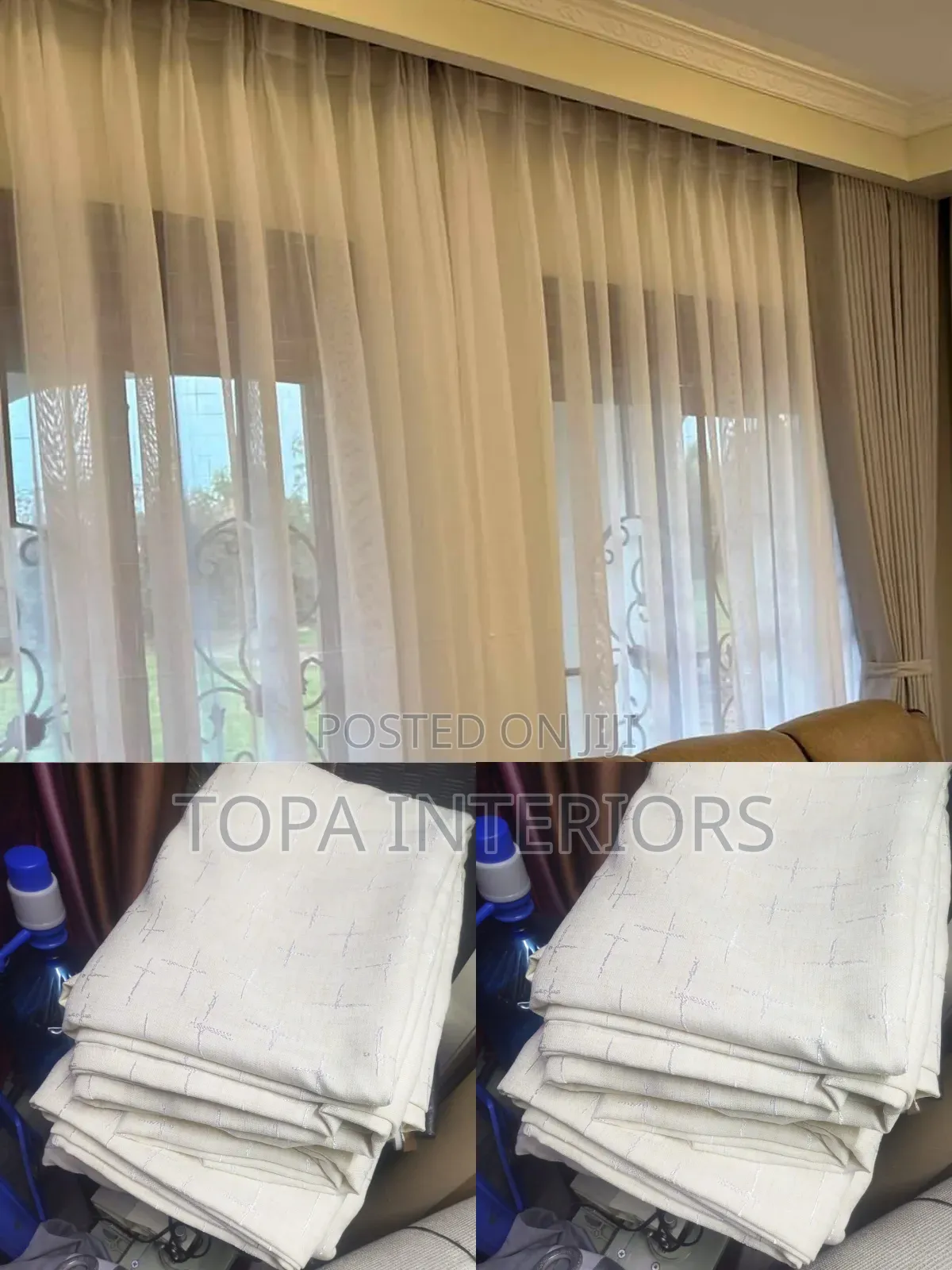 Decoration White Sheers for New House Windows