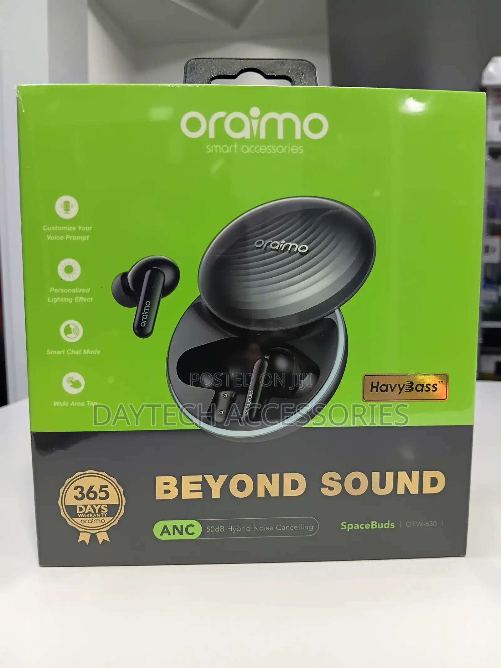 Oraimo SpaceBuds (OTW-630) ANC True Wireless Earbuds.