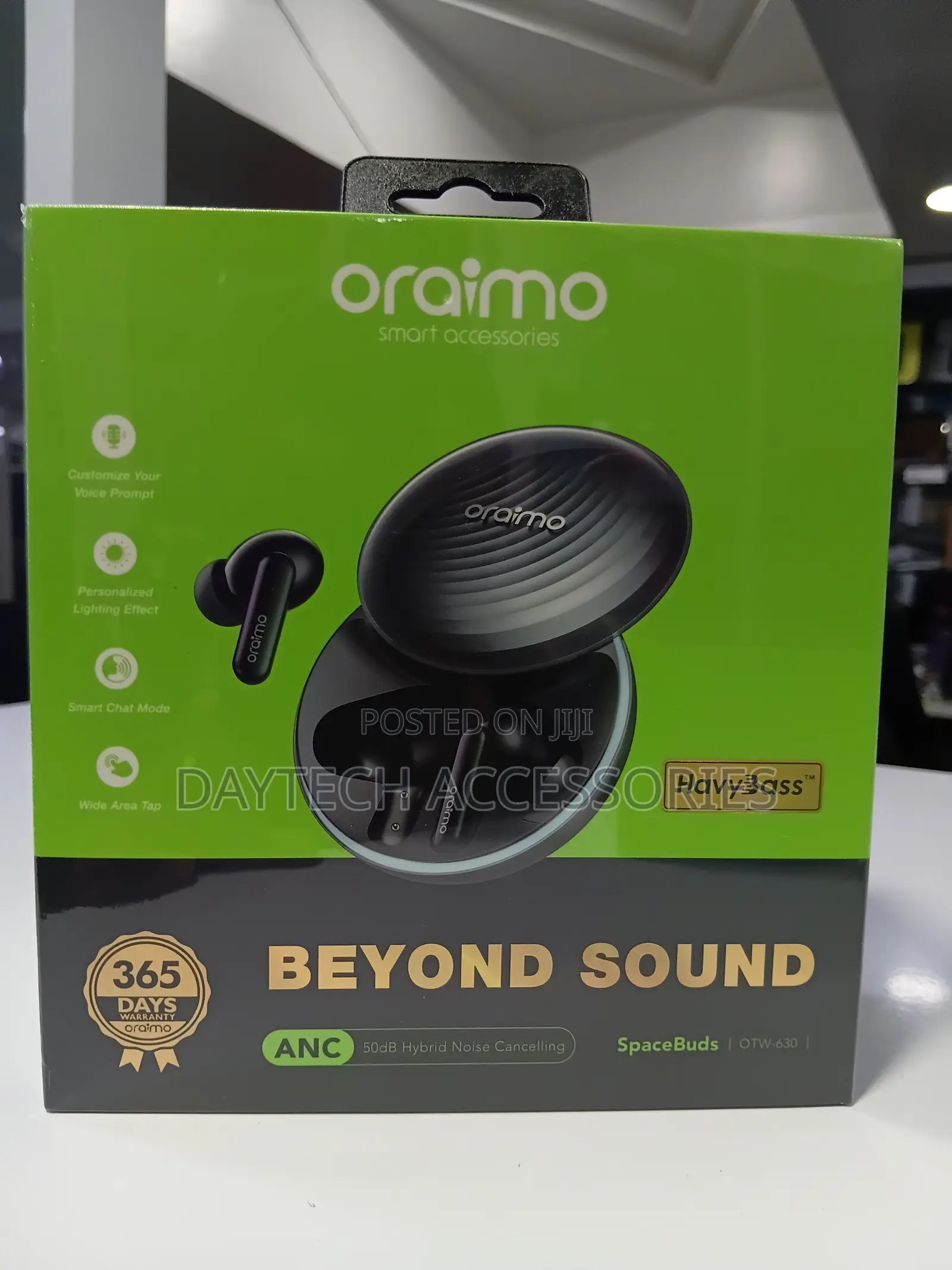 Oraimo SpaceBuds (OTW-630) ANC True Wireless Earbuds.