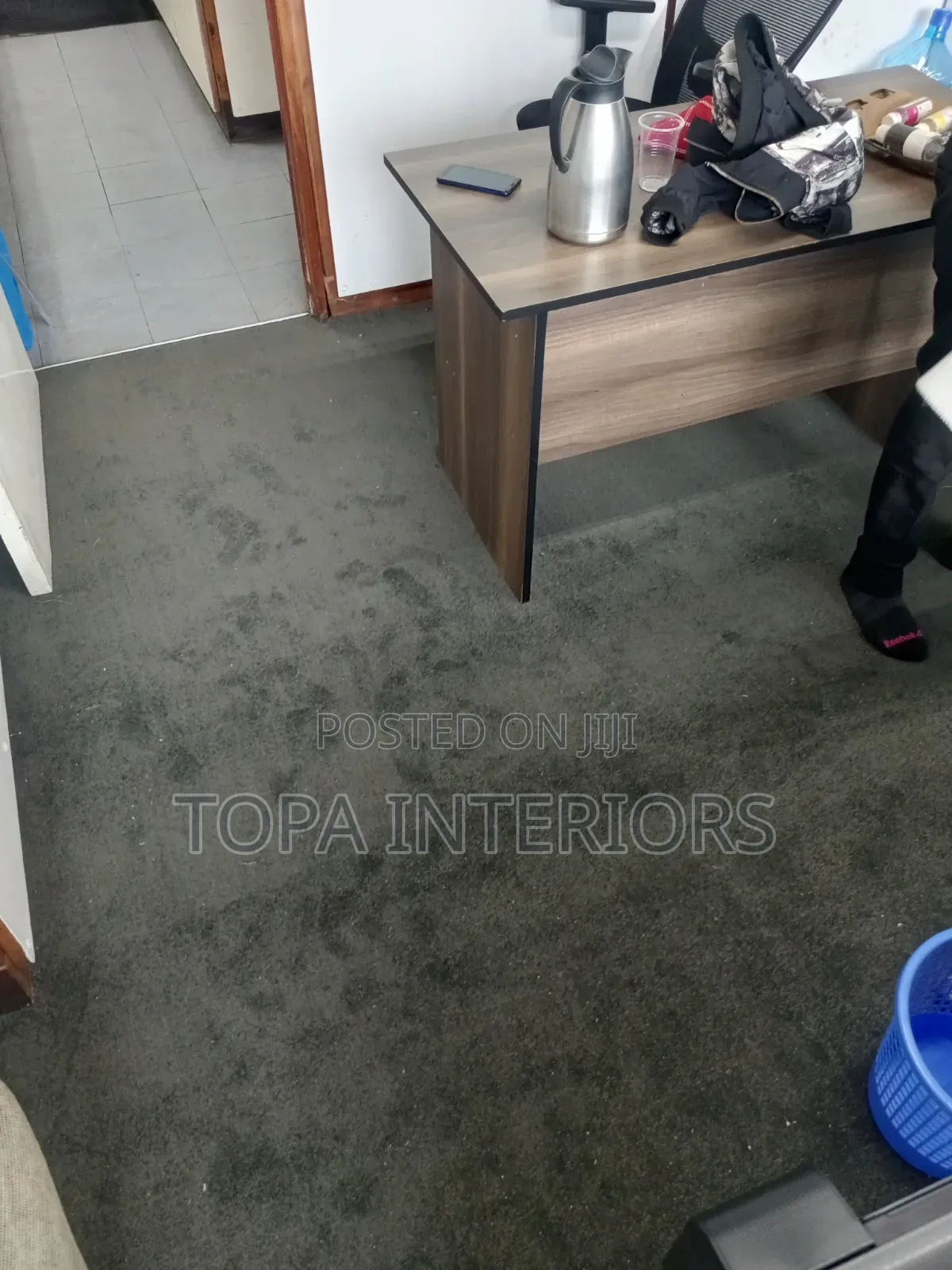 Fluffy Soft 8mm Office Wall to Wall Carpets Professional Installation