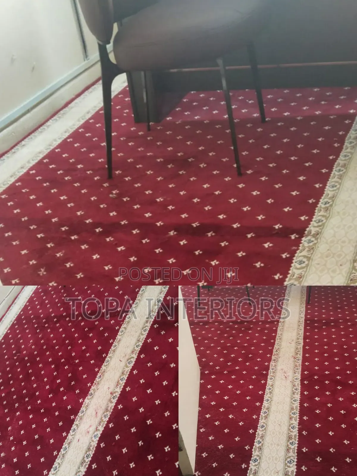 Flowered Executive Office Carpets Wall to Wall Floor Carpeting