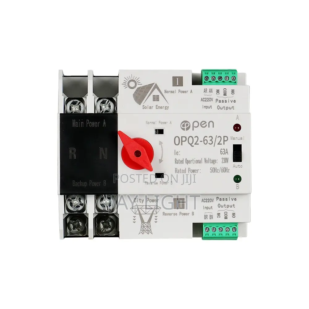 Din Rail Power Dual Power Automatic Transfer Switch