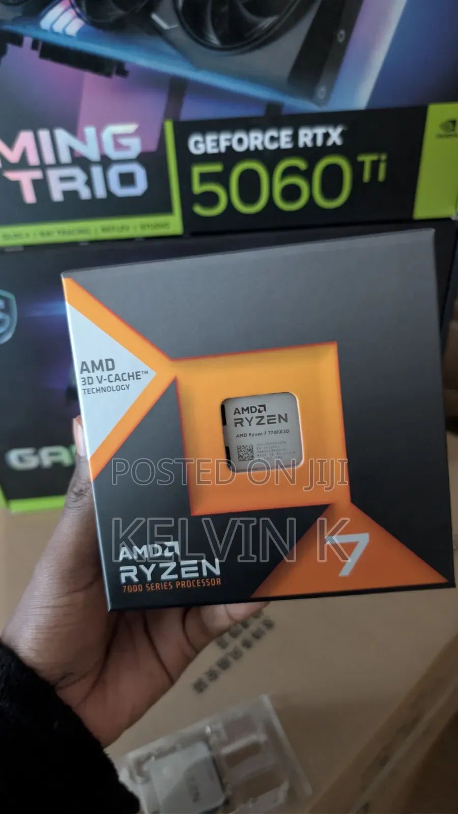 AMD Ryzen 7 7700x3d Am5 CPU Processor