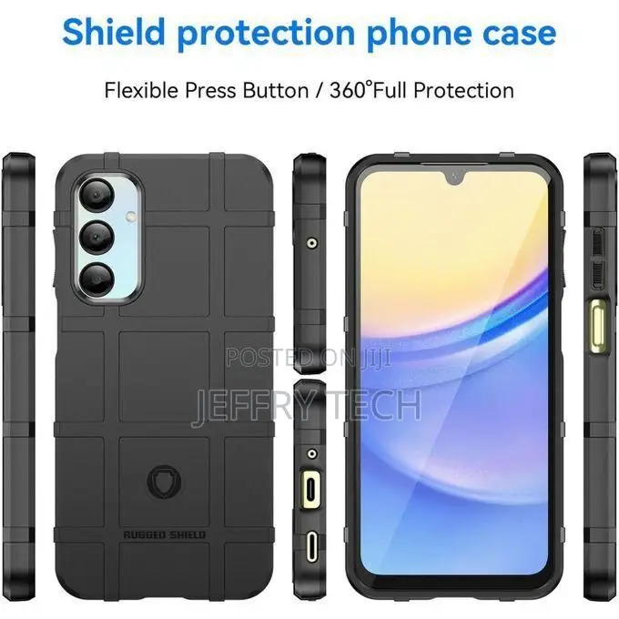 Rugged Shield ShockproofLens Protection Case for Samsung Galaxy A16