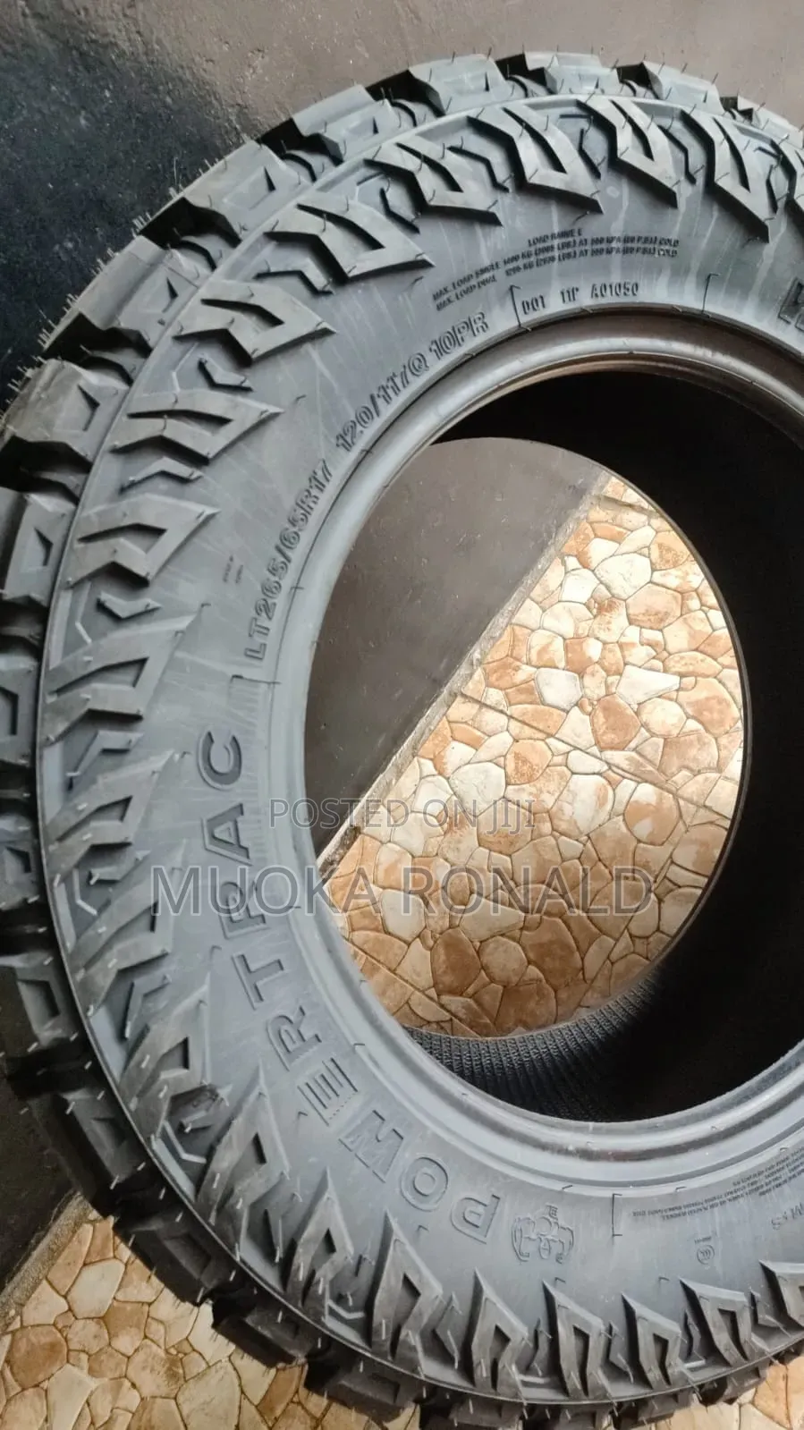 265/65r17 Powertrac Tyre (Mud-Terrein ) Professional Off-Road. 4x4