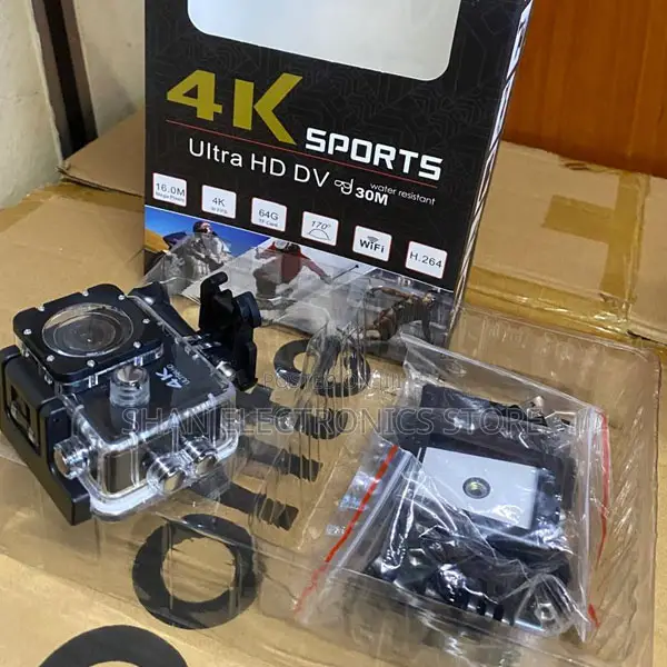 Professional-Quality Waterproof Action Cam for Sport Travel Adventure