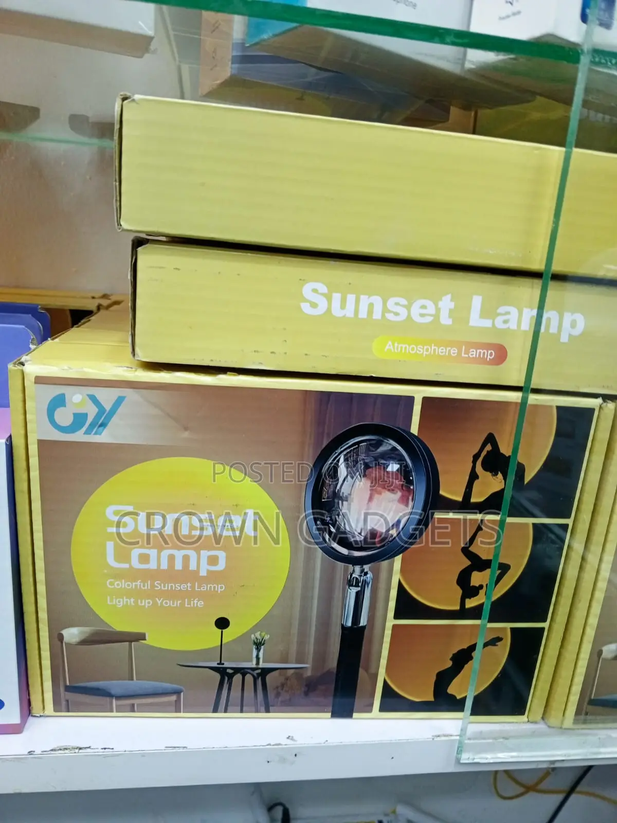 LED Sunset Mood Light for TikTok Photography Bedroom