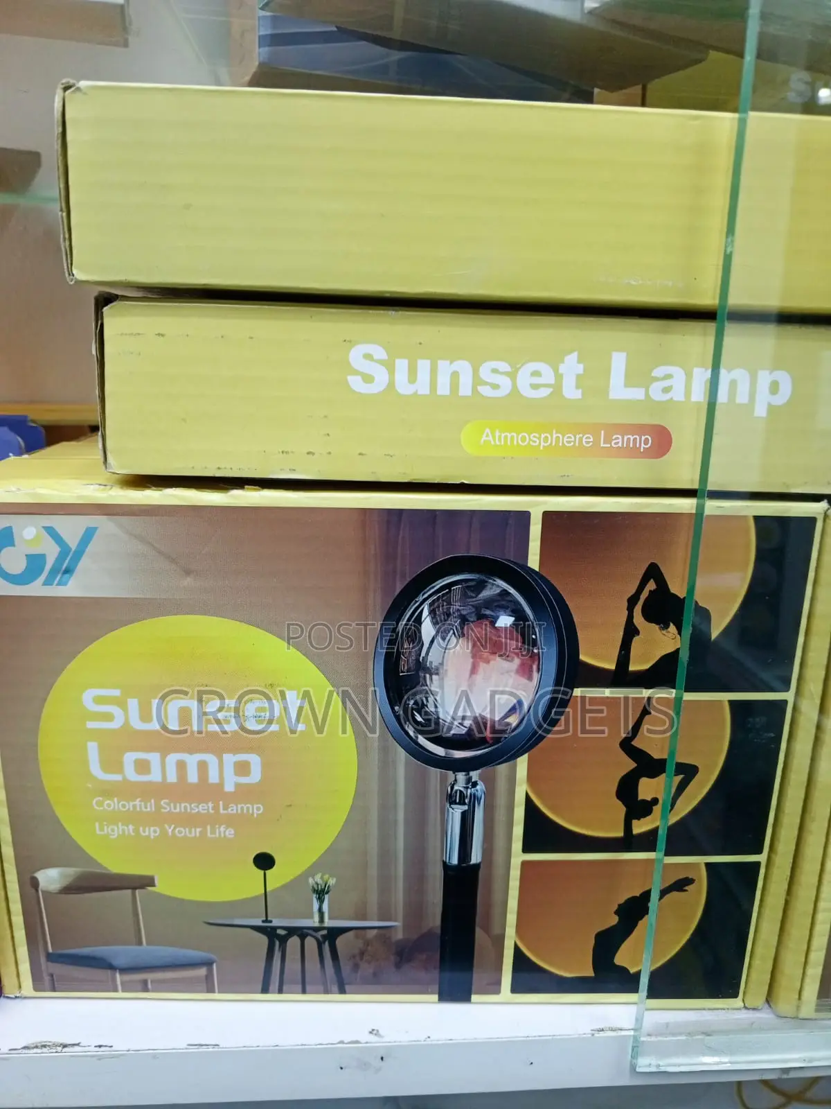 LED Sunset Mood Light for TikTok Photography Bedroom