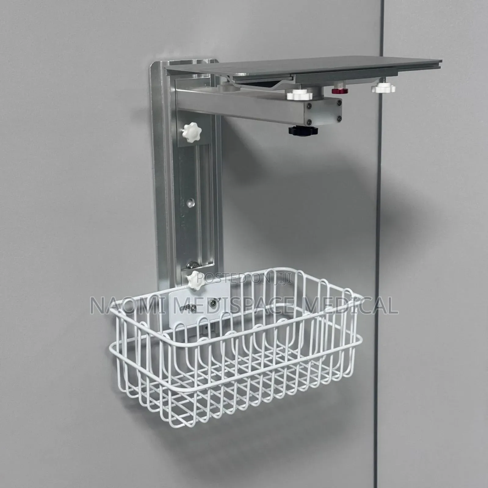 Lightweight Portable Wall Mount Patient Monitor Stand -Allows Tilting