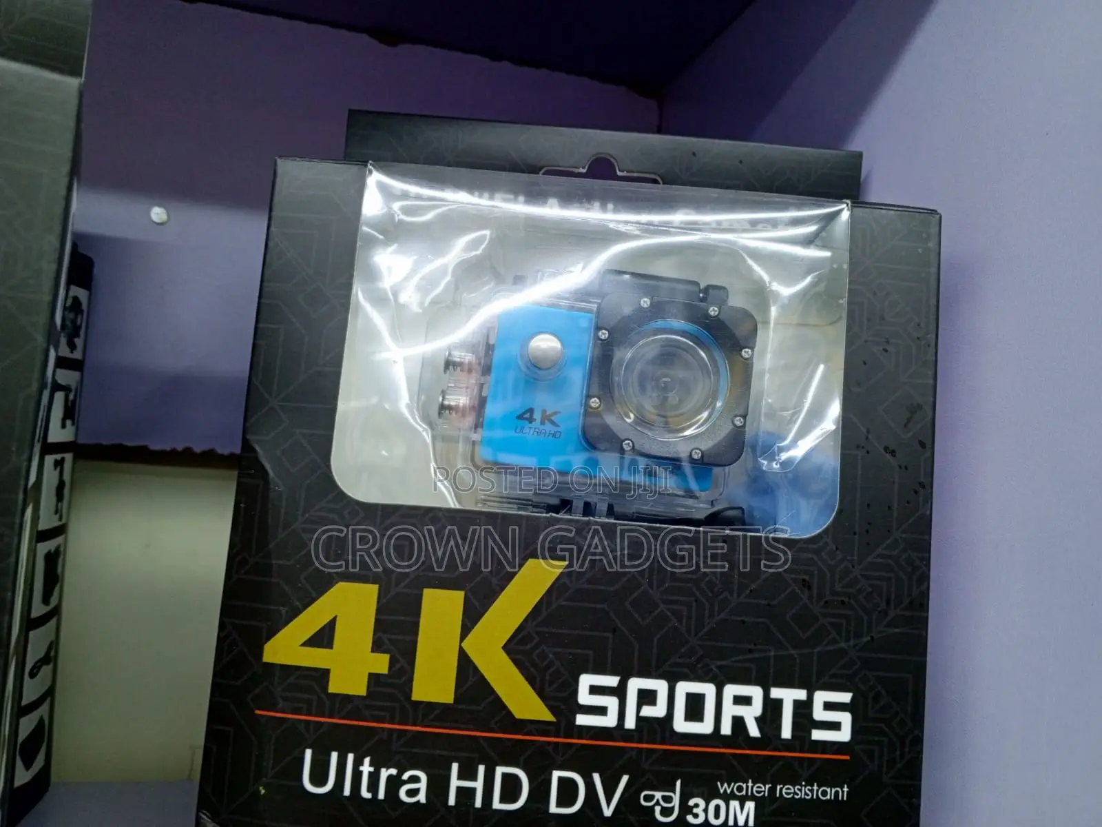 Ultra HD Action Camera With 170° Wide Angle Lens