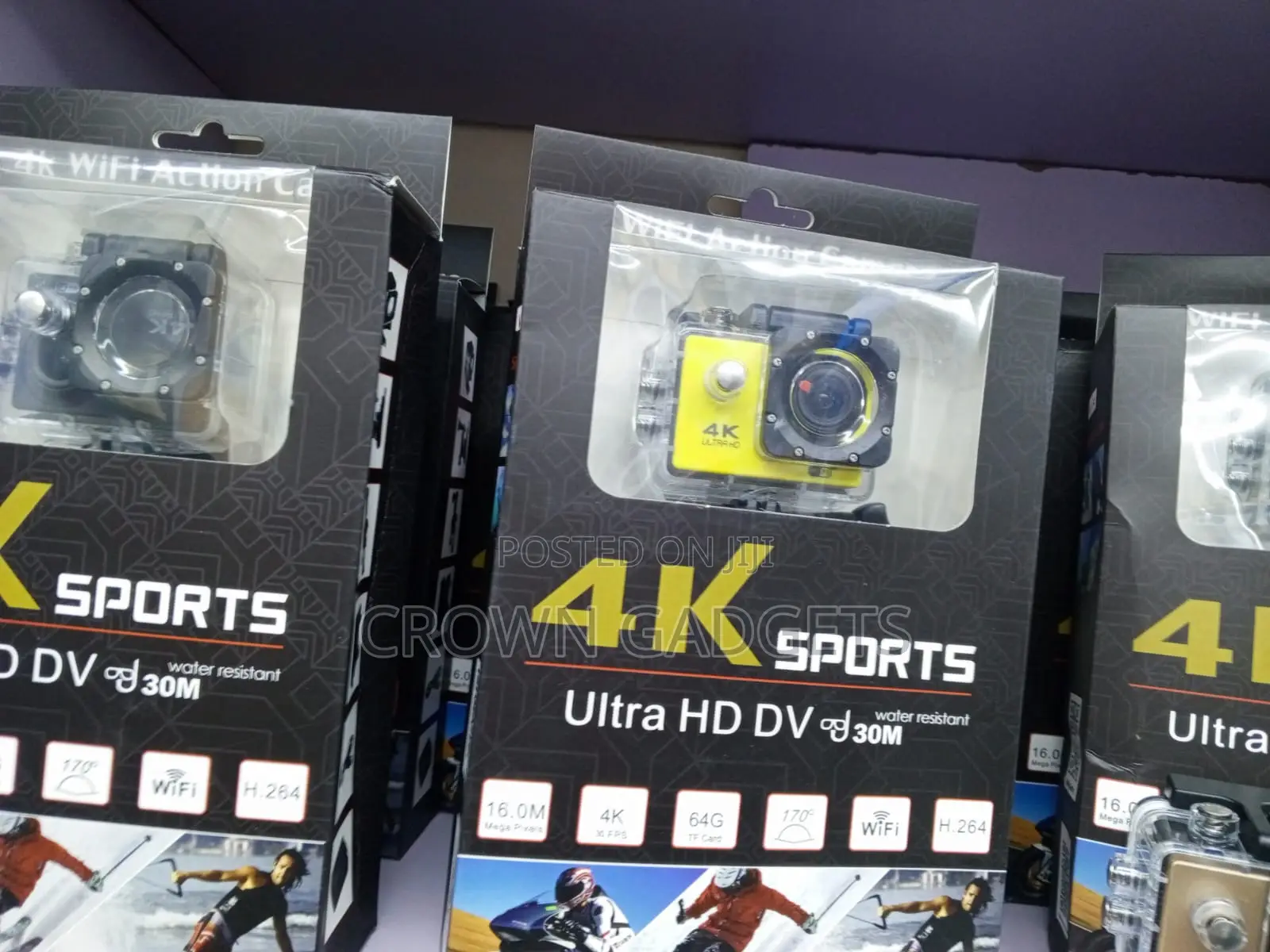Waterproof Sports Camera for Diving Cycling Travel