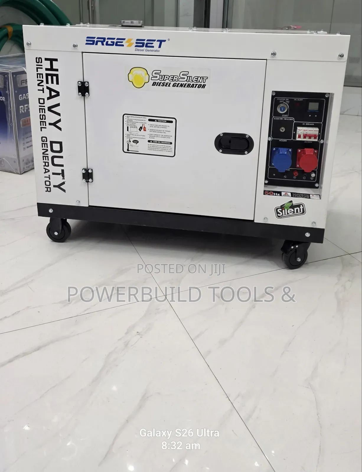 Srge Dg20000se-3 20kva Three Phase Diesel Generator With Ats