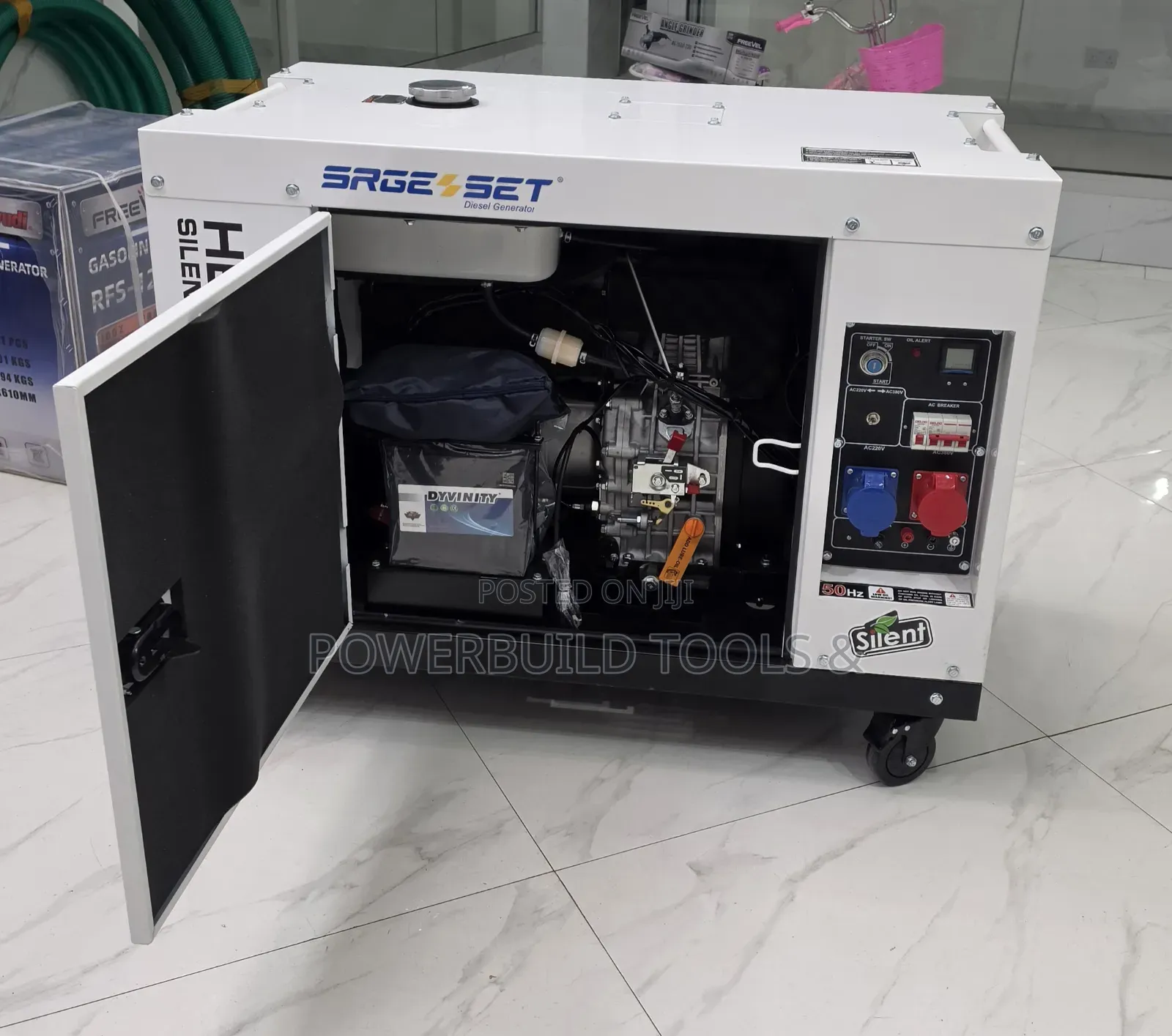 Srge Dg20000se-3 20kva Three Phase Diesel Generator With Ats