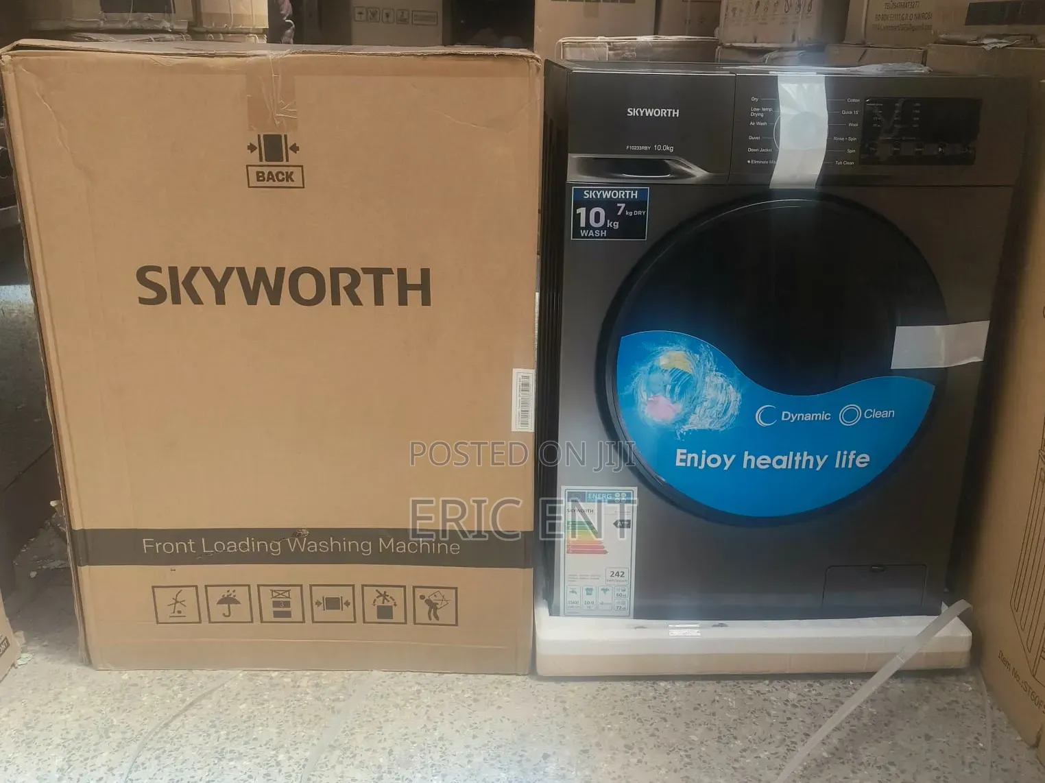 Skyworth Washing Machines Front Load
8kg Wash and Dry